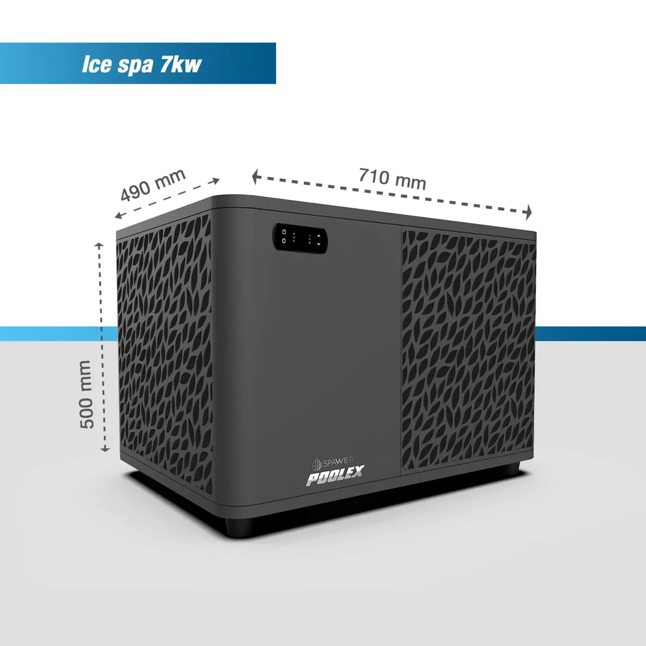 Poolex IceSpa 7 kW Wärmepumpe zum Kühlen und Heizen