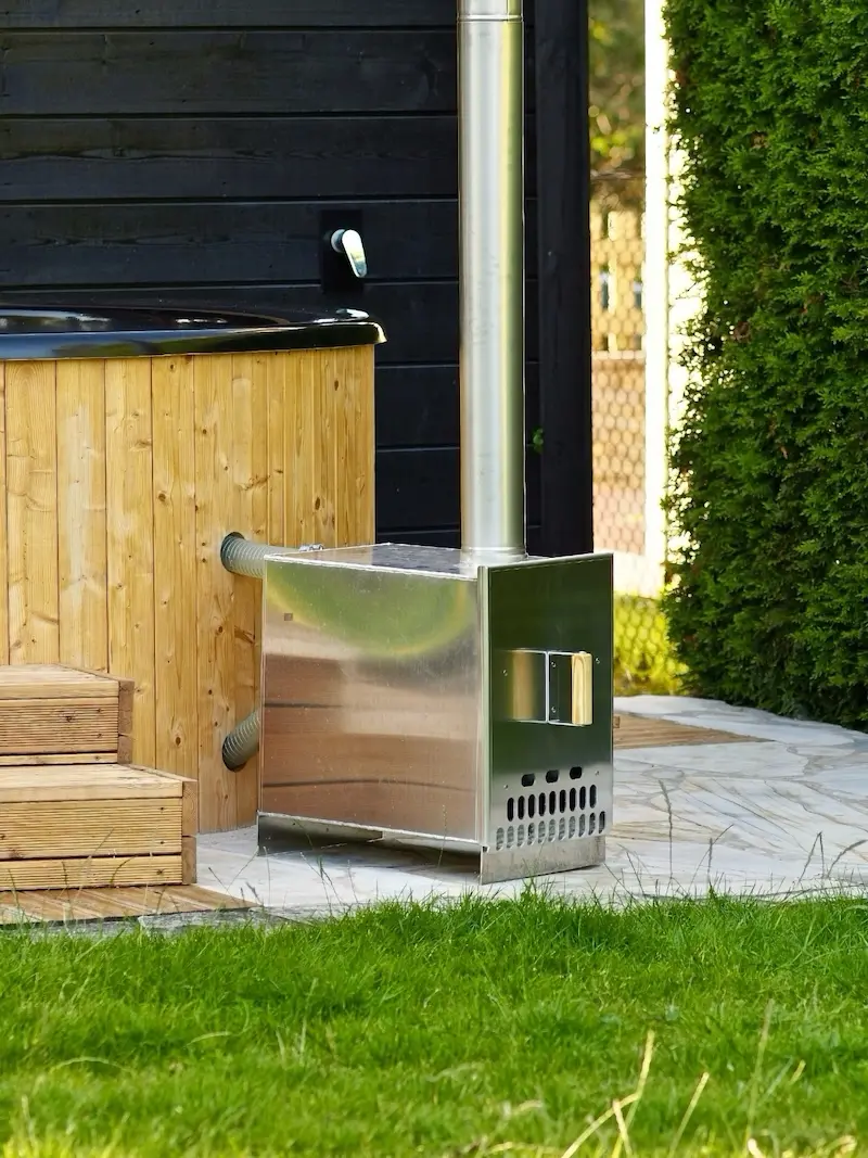 Wood-Fired External Stove 25kW